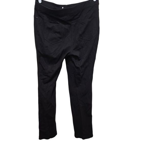 Chico’s Ponte Knit Career Pants Women’s Size 1.5 M Brown Black - Picture 2 of 8